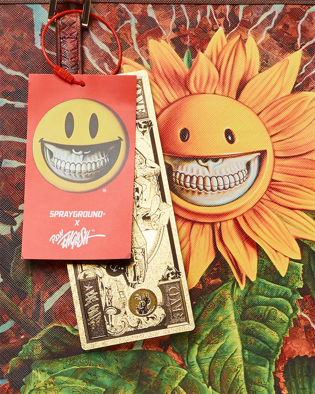 SUNFLOWER GRIN RON ENGLISH COLLAB TOTE - Image 12
