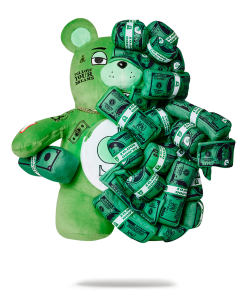 MONEYBEAR ZILLIONS TEDDYBEAR BACKPACK