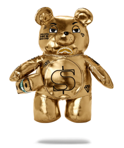 GOLD RUSH MONEYBEAR TEDDYBEAR BACKPACK