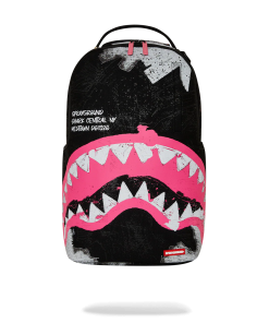 SHARK CENTRAL ACRYLIC ART DLX COTTON BACKPACK
