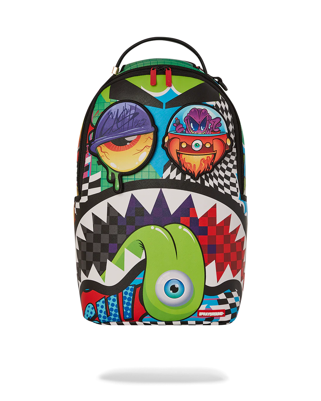 PSYCHO WORLD OF FUN BACKPACK (WITH REMOVABLE VELCRO EYE PATCHES) - Image 3