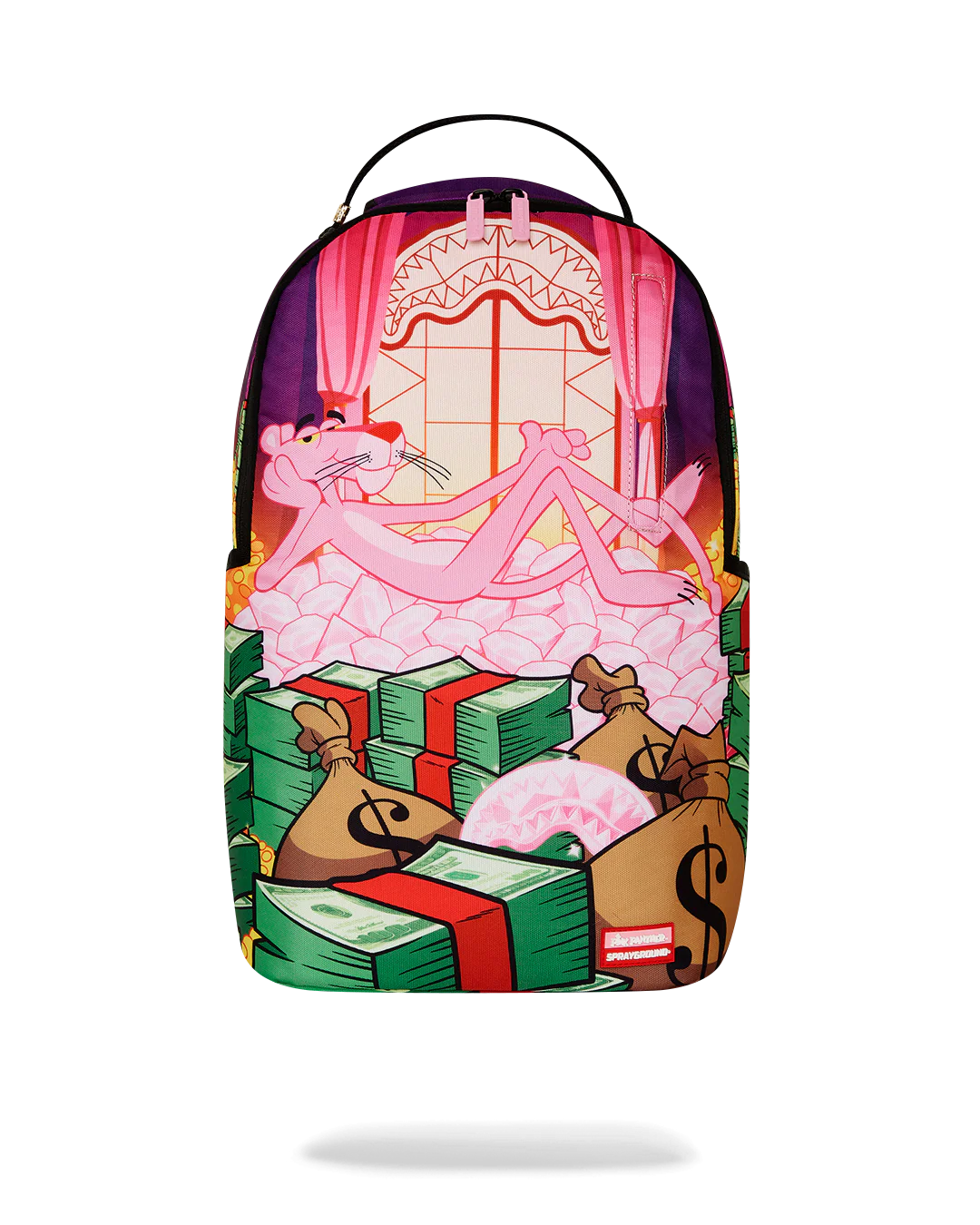 PINK PANTHER FORTRESS OF MONEY-TUDE BACKPACK