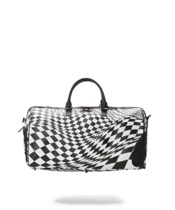TRIPPY CHECK DUFFLE