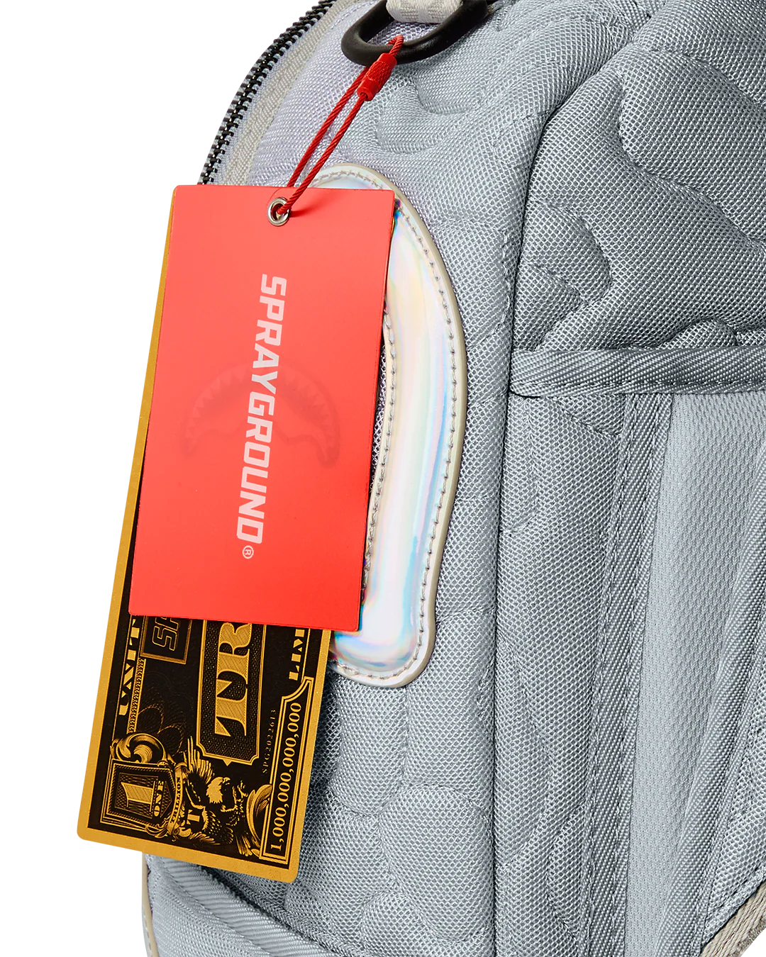 MIRASHAKU IRIDESCENT QUILT BACKPACK - Image 13