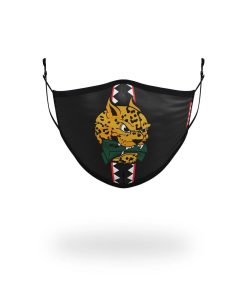 KIDS FORM FITTING MASK: SPUCCI LEOPARD
