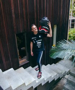 Alternative view of SHARK BITE SHARKS IN PARIS GRAY BACKPACK (DLXV)