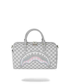 KNIT SHARKS IN PARIS IN CREAM MINI DUFFLE