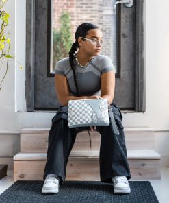 Alternative view of AIR TO THE THRONE JETSET CROSSOVER CLUTCH