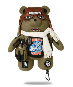 CALL OF DUTY AVIATOR FEARLESS MONEYBEAR TEDDYBEAR BACKPACK