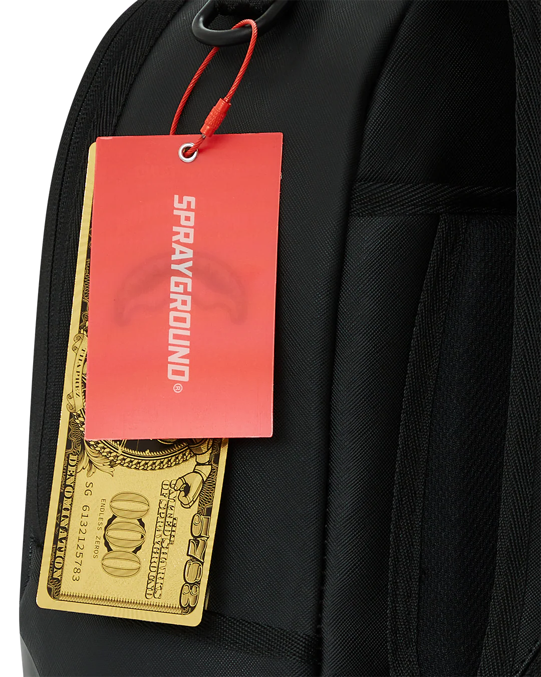 SHARK CENTRAL (BLK ON BLK) BACKPACK (DLXV) - Image 12