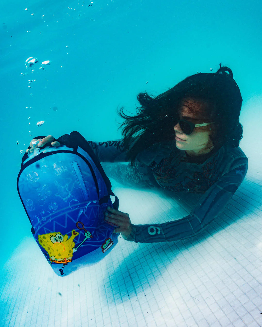 SPONGEBOB BLOWING BUBBLES DLXR MINI BACKPACK - Image 13