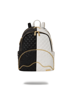 LEVELED UP SPLIT QUILT SHARK SAVAGE BACKPACK