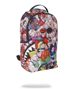Alternative view of STREET FIGHTER MASHUP BACKPACK