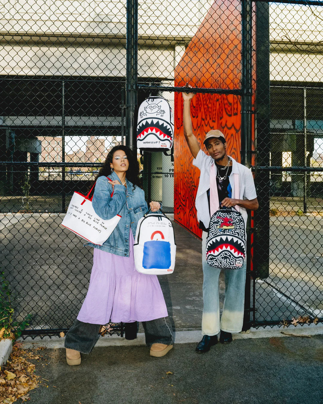 KEITH HARING WHASSUP ALIEN DLX BACKPACK - Image 10