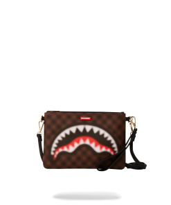 SHARKS IN PARIS BLUR EFFECT CROSSOVER CLUTCH