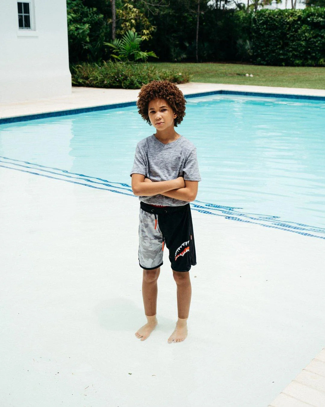 KIDS DAMAGE CONTROL SWIM TRUNKS - Image 6