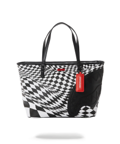 TRIPPY CHECK TOTE