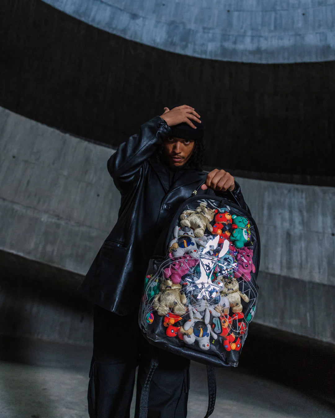 LEGIT BEARS STUFFED IN THIS BAG BACKPACK - Image 4