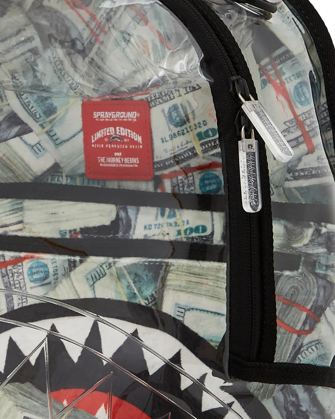 CLEAR BACKPACK - MONEY CHOMP - Image 9