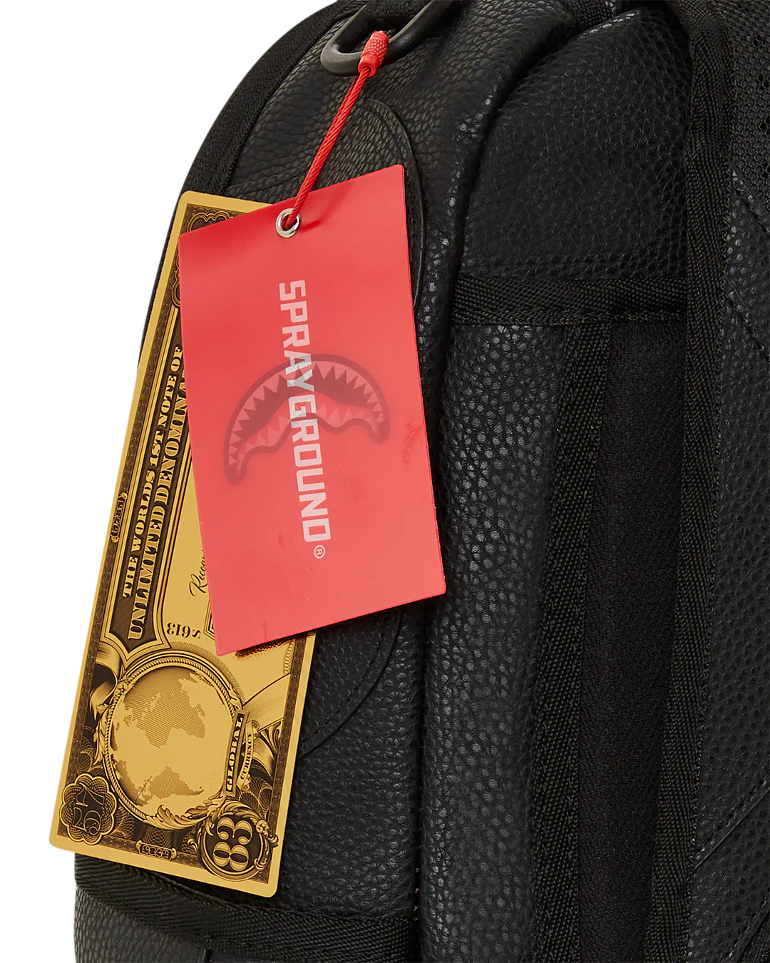 HEAVY METAL SHARK BLACK BACKPACK (DLXV) - Image 13