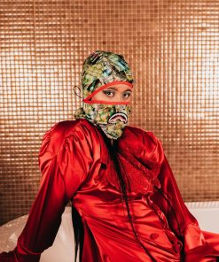Alternative view of MAMA I MADE IT PULL DOWN SKI MASK