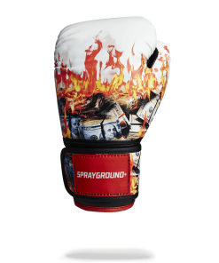 Alternative view of WHITE FIRE MONEY BOXING GLOVES