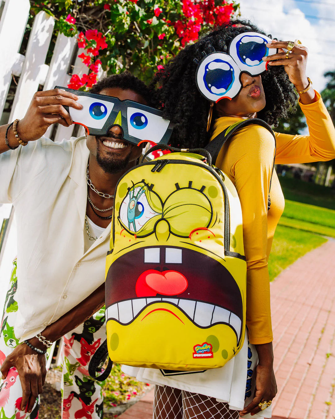 SPONGEBOB EYE POP REMOVABLE EYES BACKPACK - Image 10