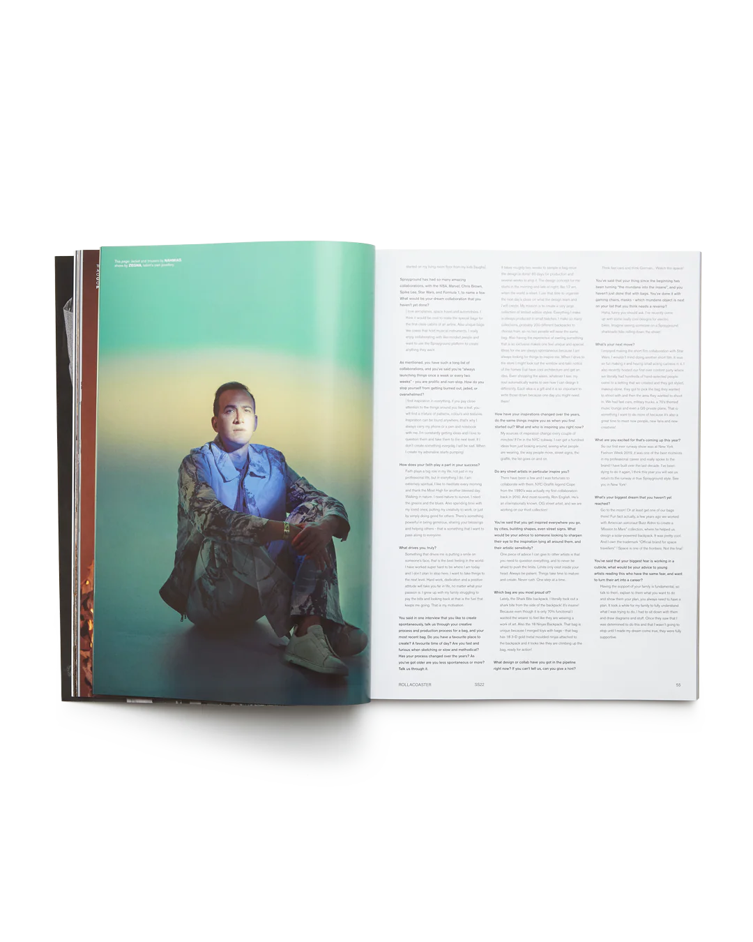 ROLLACOASTER MAGAZINE DBD INTERVIEW COVER LIMITED EDITION UK PRINT - Image 2