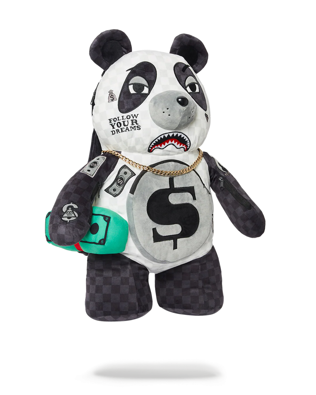 MONEYBEAR TEDDYBEAR BACKPACK PANDA PANDA PANDA - Image 3