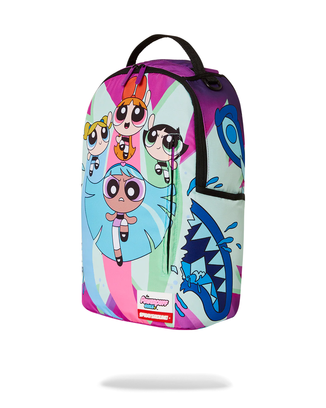 POWER PUFF GIRLS MONSTER SHARK BACKPACK - Image 6
