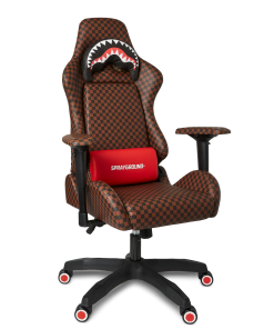 Alternative view of SUPERCHARGED SHARKS IN PARIS GAMING CHAIR - SUPER RARE