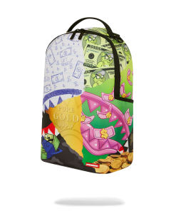 Alternative view of MEAN MONEY COLLAGE BACKPACK