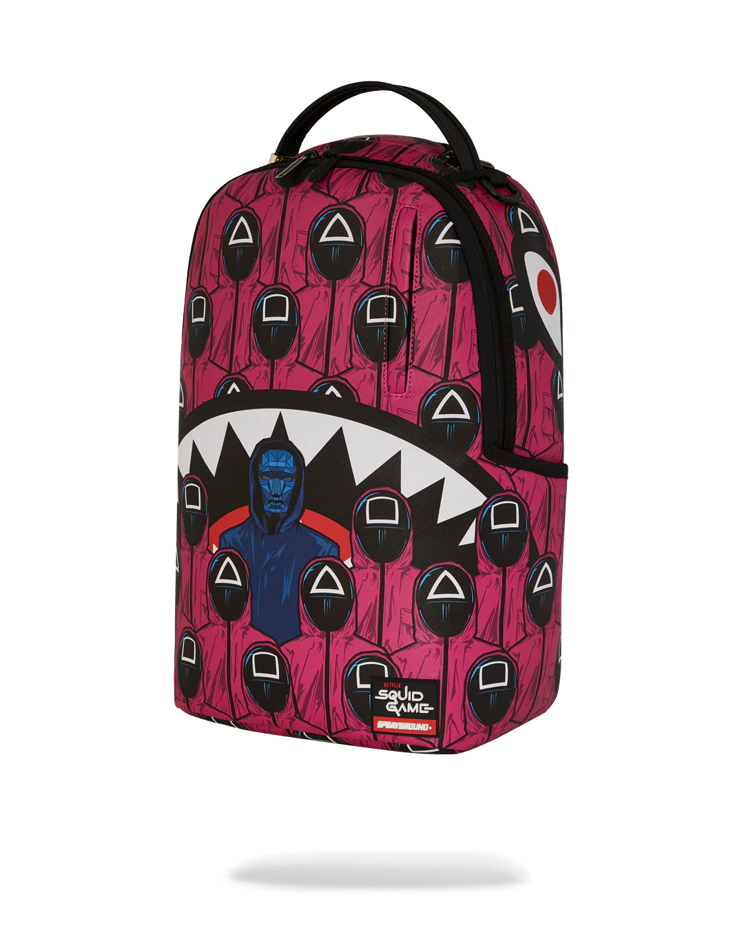 SQUID GAME COLLAB FRONT MAN & PINK GUARD SHARKS BACKPACK - Image 7