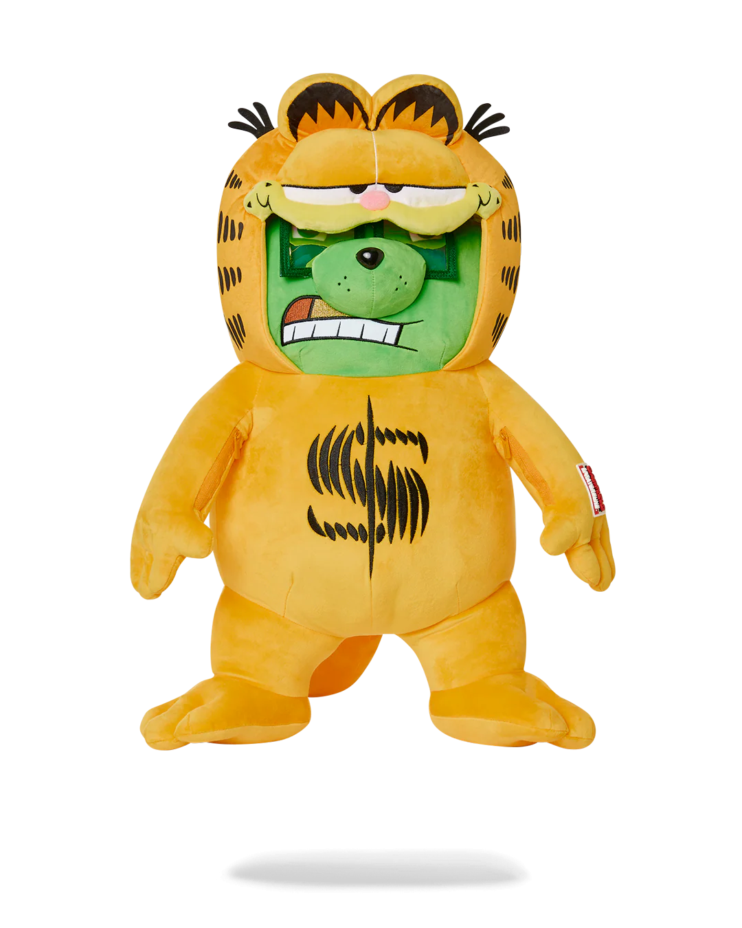 GARFIELD MONEYBEAR SUIT TEDDYBEAR BACKPACK