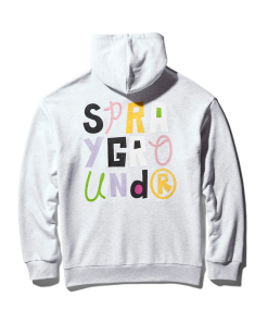 Alternative view of SPONGEBOB CREW SHARK HOODIE (LIGHT GREY)