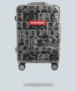 LAQUAN SMITH EMBOSSED CLEAR 3M CARRY-ON