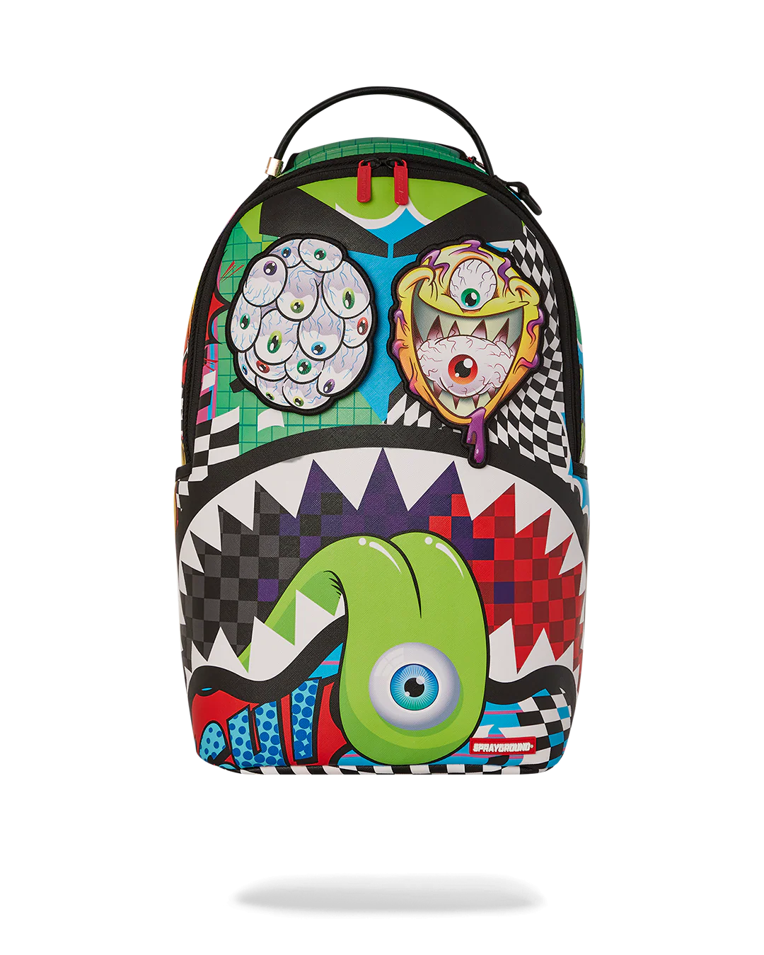 PSYCHO WORLD OF FUN BACKPACK (WITH REMOVABLE VELCRO EYE PATCHES) - Image 6