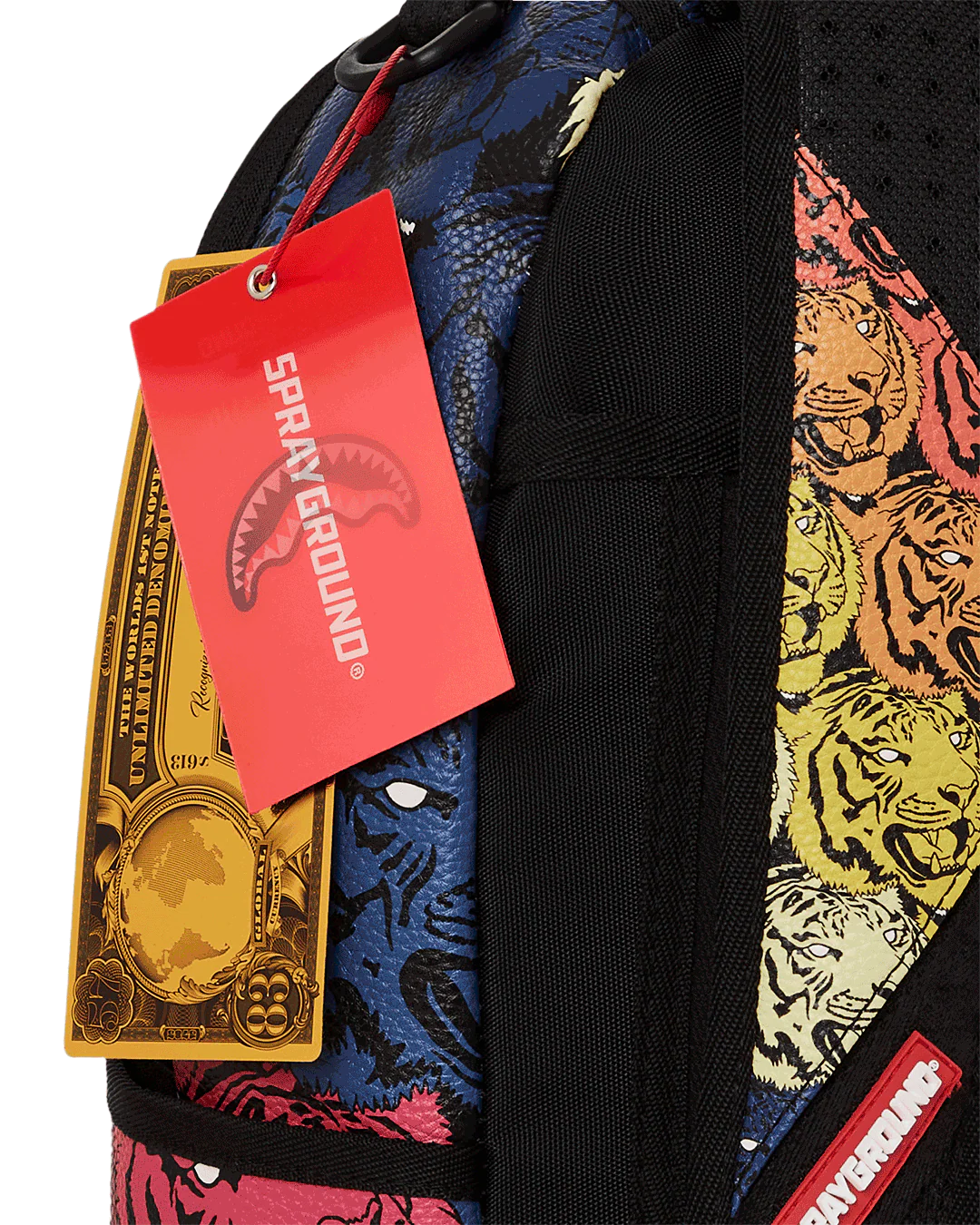 TIGER ROAR GOLD PLATED BACKPACK - Image 13