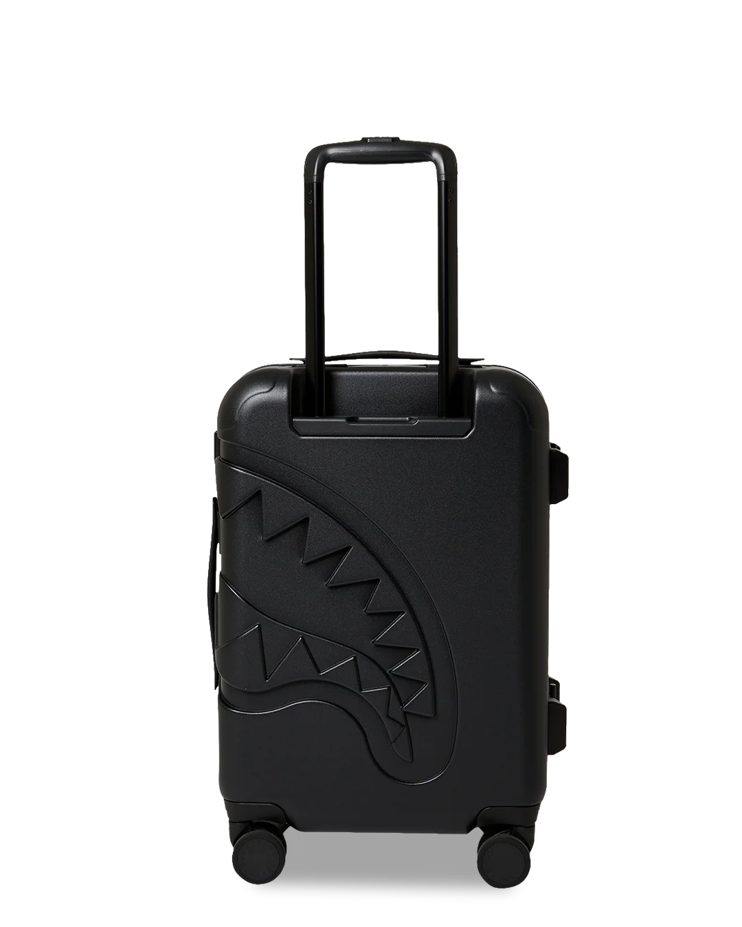 THE JOURNEY BEGINS SHARKITECTURE CARRY-ON LUGGAGE BLACK WITH EXTRA STICKERS - Image 10