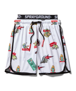 KIDS PATCH ALL-IN SWIM TRUNKS (WHITE)