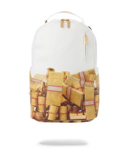 GOLD MONEY BRICKS DLXV BACKPACK