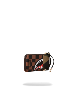 Alternative view of EXTERIOR GOLD ZIP POCKET SHARKS IN PARIS WALLET