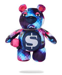 SHARKCLUB ELECTRONICA MONEYBEAR TEDDYBEAR BACKPACK