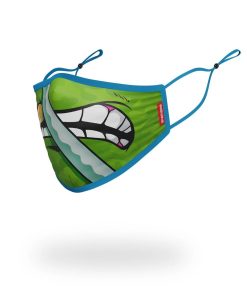 Alternative view of ADULT TMNT: LEONARDO SHARK FORM FITTING FACE-COVERING