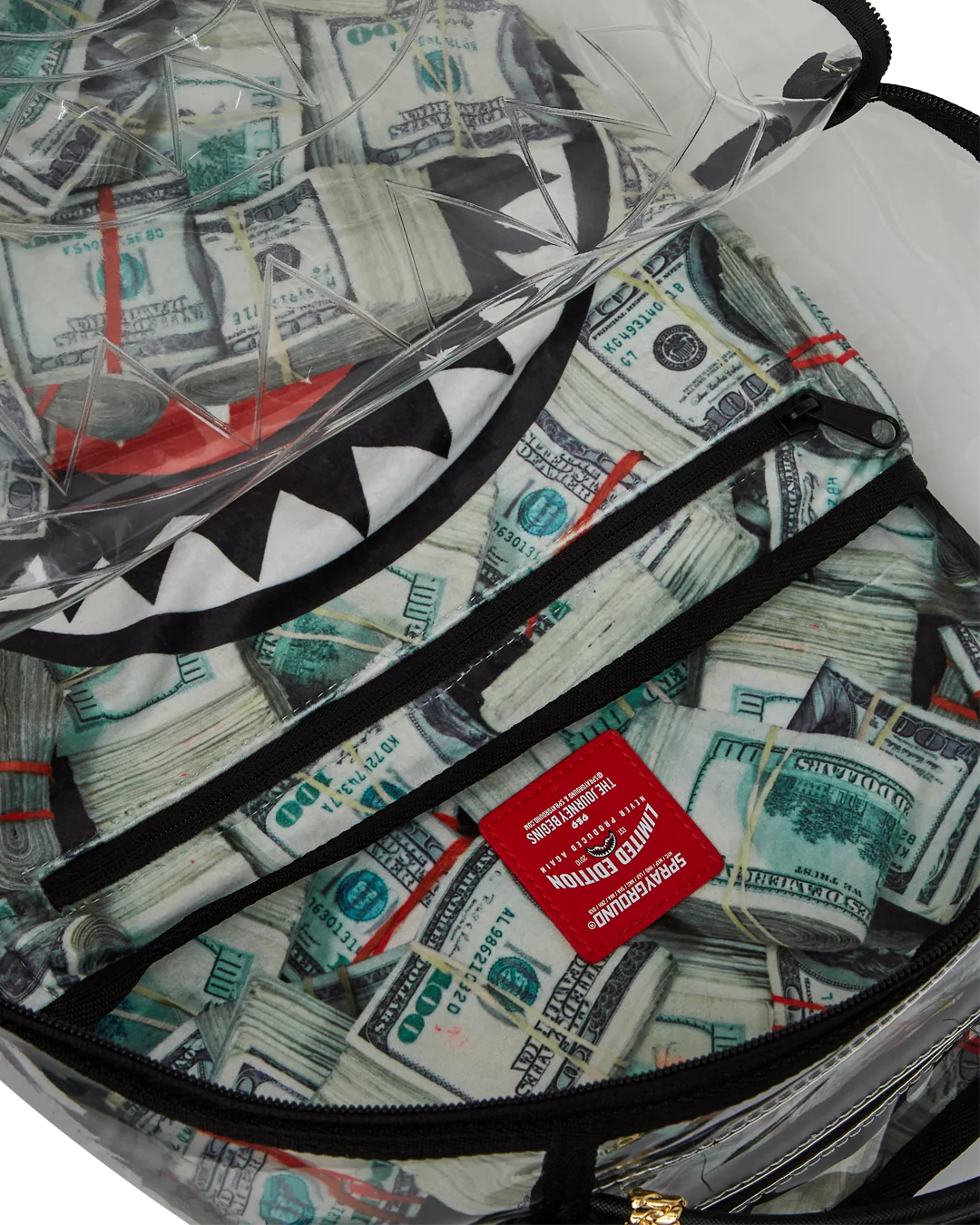 CLEAR BACKPACK - MONEY CHOMP - Image 11