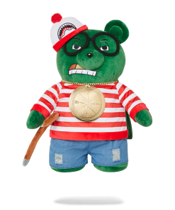WHERES WALDO MONEYBEAR TEDDYBEAR BACKPACK