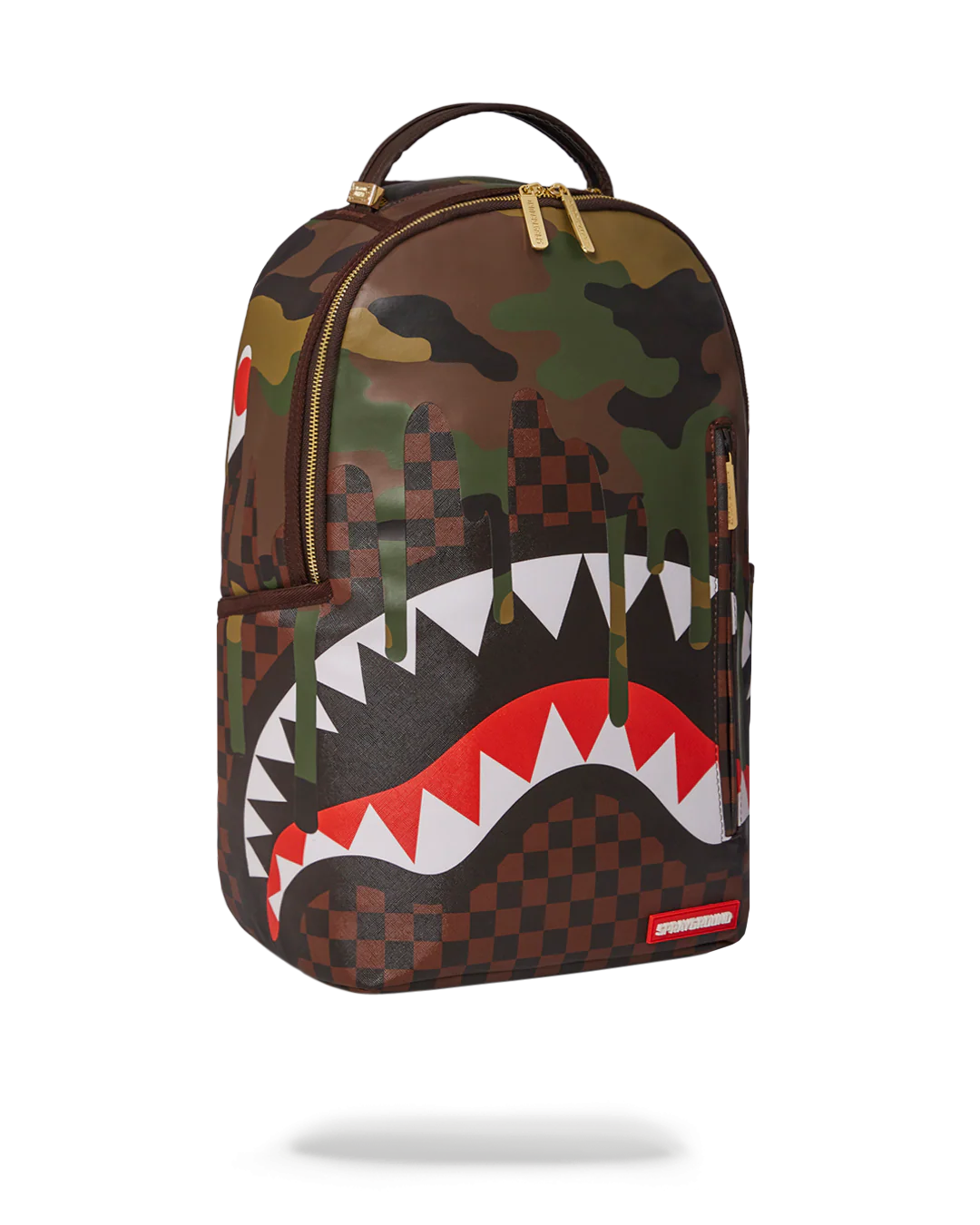 CAMO DRIP SHARKS IN PARIS BACKPACK (DLXV) - Image 6