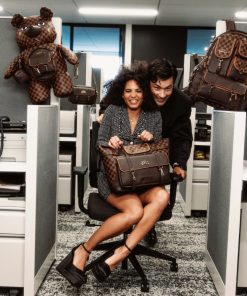 Alternative view of CHECKMATE ROYALE MONEYBEAR TEDDYBEAR BACKPACK