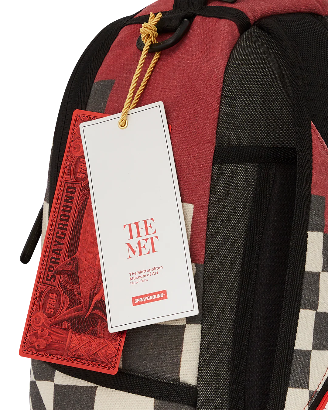 THE MET INCA CHECKERBOARD BACKPACK - Image 14