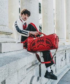 Alternative view of MONEY PATTERN BRICK DUFFLE